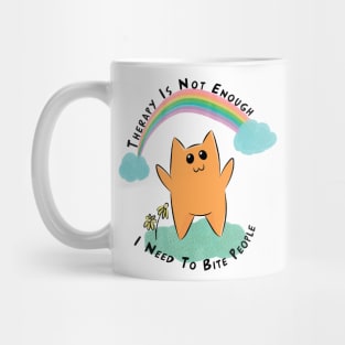 Cat Therapy Mug